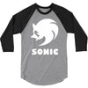 sonic uomo donna bambino sega videogames 3/4 Sleeve Shirt
