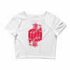 royal blues Crop Top
