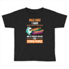 walk away i have anger issues and a serious dislike for stupid people Toddler T-shirt