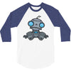 sad robot 3/4 Sleeve Shirt