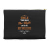 uncle the man the myth best uncle  ever Accessory Pouches