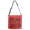 bike parts full suspension airfix model parts mens printed cotton Adjustable Strap Totes