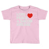 love peace and bacon grease Toddler T-shirt