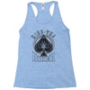 ride the biker Racerback Tank