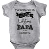 i ve been called a lot of names in my lifetime but papa is my favorite Baby Bodysuit