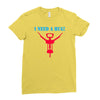 i need a hug Ladies Fitted T-Shirt
