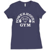 powerhouse gym Ladies Fitted T-Shirt