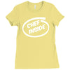 chef cook funny new Ladies Fitted T-Shirt