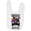 brooms are for amateurs Baby Bibs