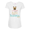 house is not a home without a frenchie Maternity Scoop Neck T-shirt