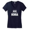 Only The Best Moms Get Promoted To Nonna Women's V-Neck T-Shirt
