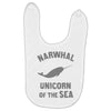 narwhals Baby Bibs