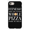 fitness? more like fitness whole pizza inside my mouth iPhone 8