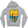 Turtles Leonardo Armor Zipper Hoodie