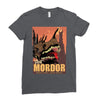 visit mordor Ladies Fitted T-Shirt