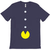 funny 80s pacman 'eating buttons' T-Shirt
