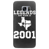 legends are born in 2001 hoodie 9 Samsung Galaxy S7 Edge