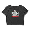 run away rabbit Crop Top