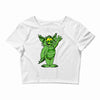 monster cats Crop Top