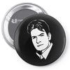 charlie sheen ,film Pin-back button