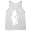 sax player lady face optical illusion Tank Top