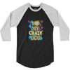 love my crazy dog 3/4 Sleeve Shirt