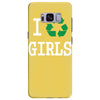 i recycle girls slogan text funny baseball jersey Samsung Galaxy S8 Plus