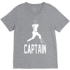 captain pinstripes V-Neck Tee