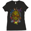 tmnt Ladies Fitted T-Shirt