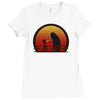 chihiro on sunset Ladies Fitted T-Shirt