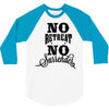 no retreat, no surrender. 3/4 Sleeve Shirt