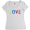 love Women's Triblend Scoop T-shirt