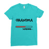 grandma loading Ladies Fitted T-Shirt