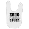zero fuks given Baby Bibs