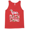 dachshund floral Tank Top