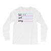 practice your texting Long Sleeve Shirts
