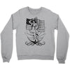 navy  girl Crewneck Sweatshirt