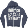 don't go bacon my heart Zipper Hoodie