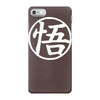 goku uniform logo  japanese anime tv show z gt iPhone 7 Case