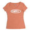 orange county drums new Women's Triblend Scoop T-shirt