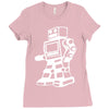 robot funny Ladies Fitted T-Shirt