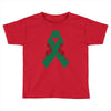 liver ribbon and rose Toddler T-shirt