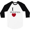 i dyslexia 3/4 Sleeve Shirt