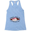 February Peeking Out Baby Girl Racerback Tank