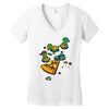 pizza lover Women's V-Neck T-Shirt