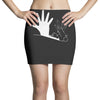 shadow puppet rabbit Mini Skirts