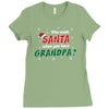 Who Needs Santa When You Have Grandpa? Ladies Fitted T-Shirt