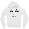 girl eye face Zipper Hoodie
