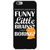 funny little brains iPhone 6/6s Case
