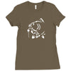 carp fishing Ladies Fitted T-Shirt
